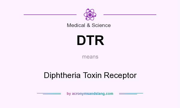 What does DTR mean? It stands for Diphtheria Toxin Receptor