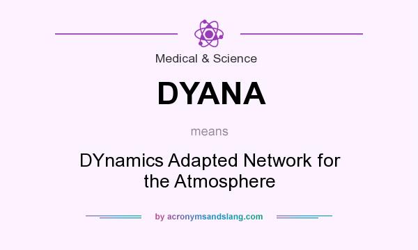What does DYANA mean? It stands for DYnamics Adapted Network for the Atmosphere