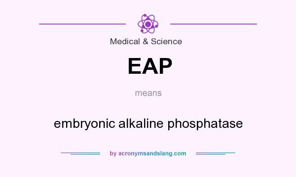What does EAP mean? It stands for embryonic alkaline phosphatase