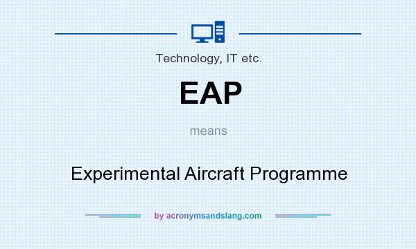 What does EAP mean? It stands for Experimental Aircraft Programme