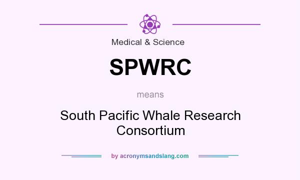 What does SPWRC mean? It stands for South Pacific Whale Research Consortium