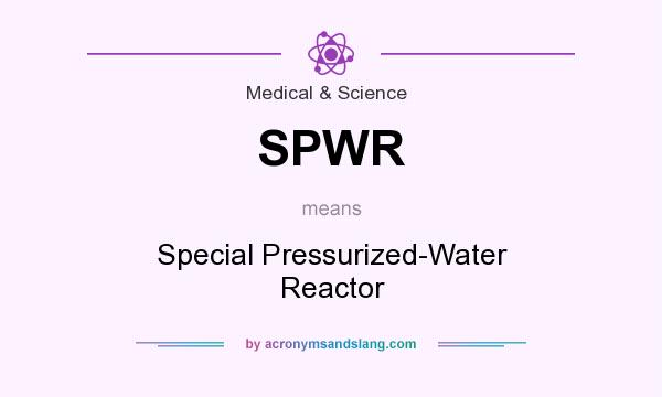 What does SPWR mean? It stands for Special Pressurized-Water Reactor