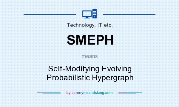 What does SMEPH mean? It stands for Self-Modifying Evolving Probabilistic Hypergraph