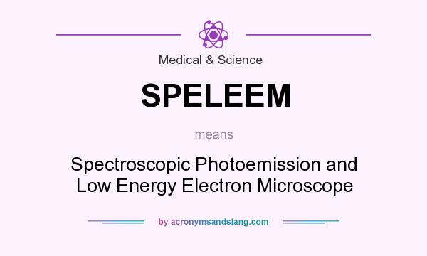 What does SPELEEM mean? It stands for Spectroscopic Photoemission and Low Energy Electron Microscope