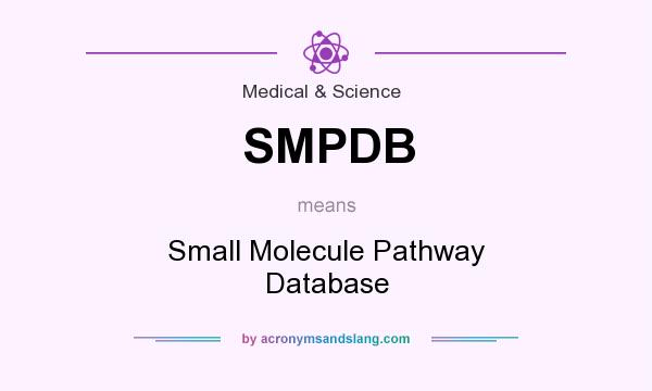 What does SMPDB mean? It stands for Small Molecule Pathway Database