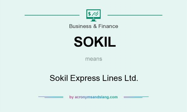 What does SOKIL mean? It stands for Sokil Express Lines Ltd.