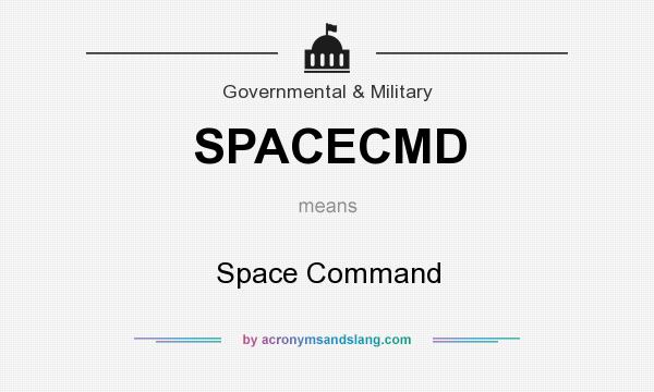 What does SPACECMD mean? It stands for Space Command