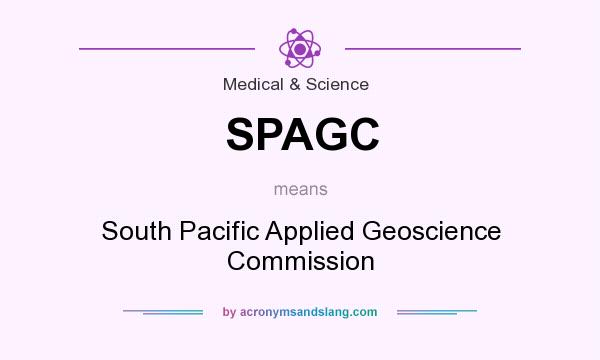 What does SPAGC mean? It stands for South Pacific Applied Geoscience Commission