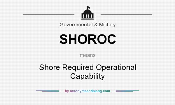 what-does-shoroc-mean-definition-of-shoroc-shoroc-stands-for-shore