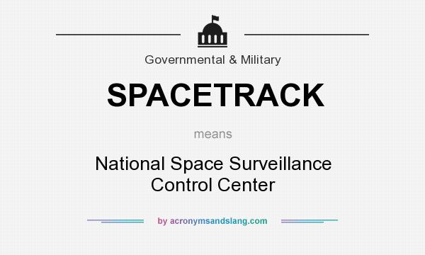 What does SPACETRACK mean? It stands for National Space Surveillance Control Center