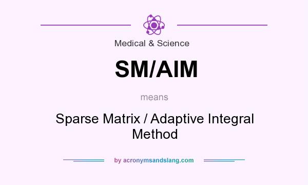 What does SM/AIM mean? It stands for Sparse Matrix / Adaptive Integral Method