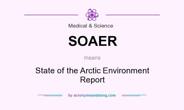 What does SOAER mean? It stands for State of the Arctic Environment Report