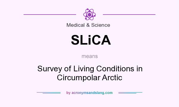 What does SLiCA mean? It stands for Survey of Living Conditions in Circumpolar Arctic