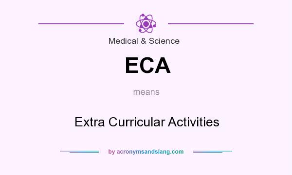 What does ECA mean? It stands for Extra Curricular Activities