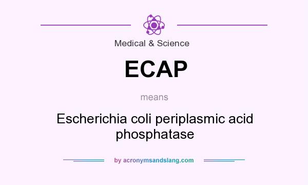What does ECAP mean? It stands for Escherichia coli periplasmic acid phosphatase