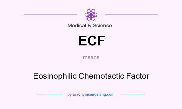 What does ECF mean? It stands for Eosinophilic Chemotactic Factor