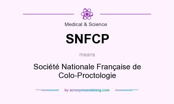 What does SNFCP mean? It stands for Société Nationale Française de Colo-Proctologie