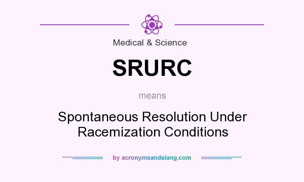 What does SRURC mean? It stands for Spontaneous Resolution Under Racemization Conditions