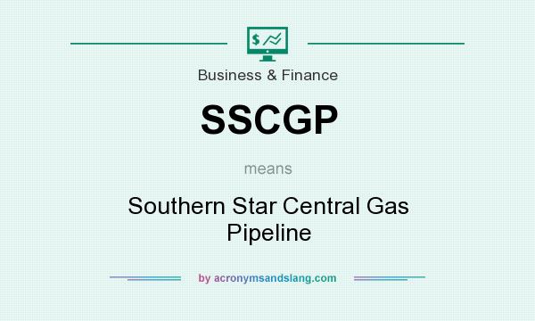What does SSCGP mean? It stands for Southern Star Central Gas Pipeline
