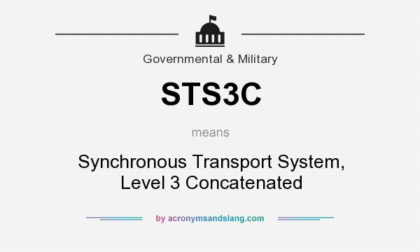 What does STS3C mean? It stands for Synchronous Transport System, Level 3 Concatenated