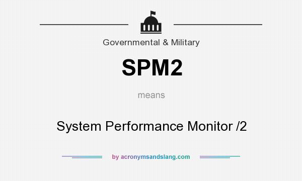 What does SPM2 mean? It stands for System Performance Monitor /2