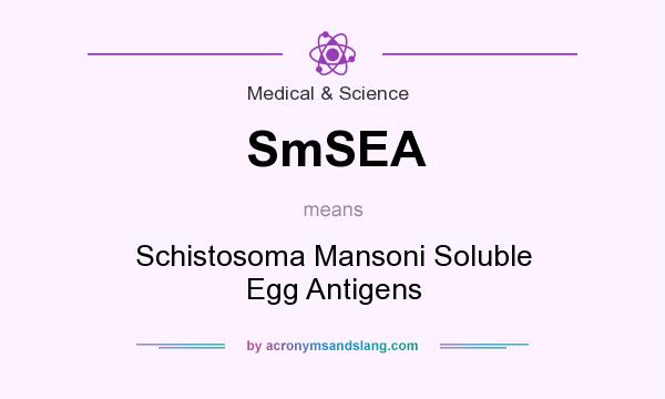What does SmSEA mean? It stands for Schistosoma Mansoni Soluble Egg Antigens