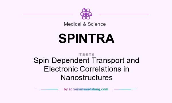 What does SPINTRA mean? It stands for Spin-Dependent Transport and Electronic Correlations in Nanostructures