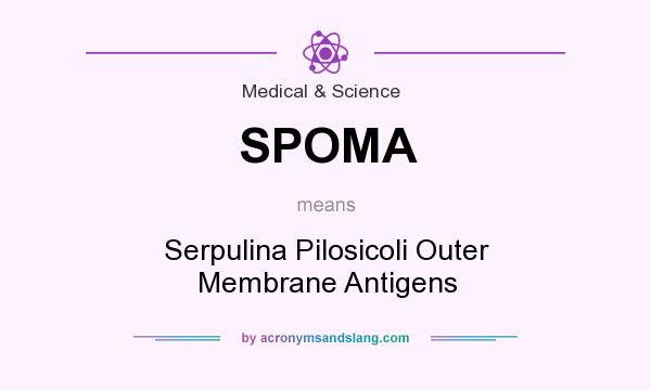 What does SPOMA mean? It stands for Serpulina Pilosicoli Outer Membrane Antigens