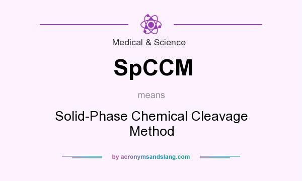What does SpCCM mean? It stands for Solid-Phase Chemical Cleavage Method
