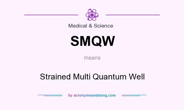 What does SMQW mean? It stands for Strained Multi Quantum Well