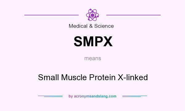 What does SMPX mean? It stands for Small Muscle Protein X-linked