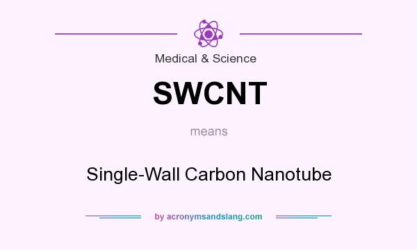 What does SWCNT mean? It stands for Single-Wall Carbon Nanotube