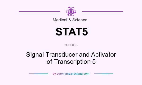 What does STAT5 mean? It stands for Signal Transducer and Activator of Transcription 5