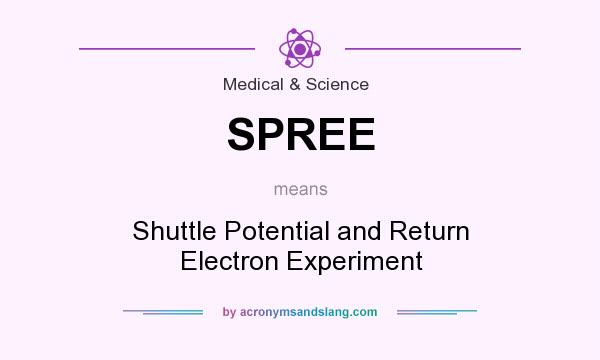 What does SPREE mean? It stands for Shuttle Potential and Return Electron Experiment