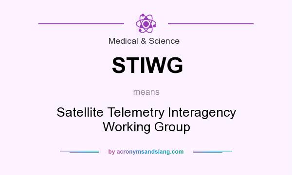 What does STIWG mean? It stands for Satellite Telemetry Interagency Working Group