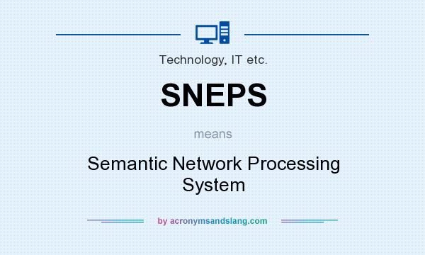 What does SNEPS mean? It stands for Semantic Network Processing System