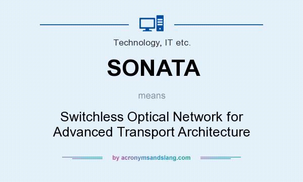 What does SONATA mean? It stands for Switchless Optical Network for Advanced Transport Architecture