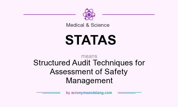 What does STATAS mean? It stands for Structured Audit Techniques for Assessment of Safety Management