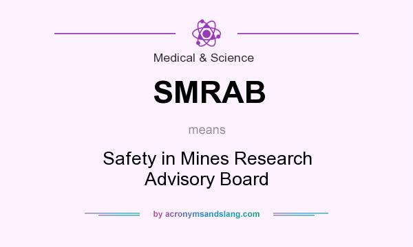 What does SMRAB mean? It stands for Safety in Mines Research Advisory Board