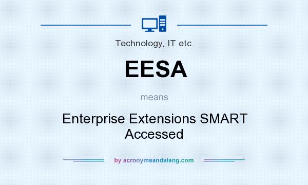 What does EESA mean? It stands for Enterprise Extensions SMART Accessed