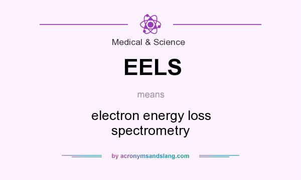 What does EELS mean? It stands for electron energy loss spectrometry