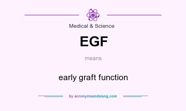 What does EGF mean? It stands for early graft function