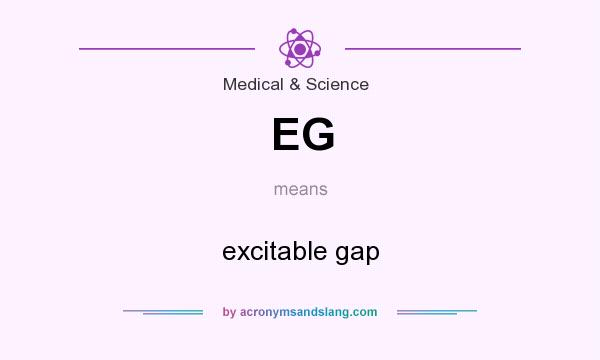 What does EG mean? It stands for excitable gap