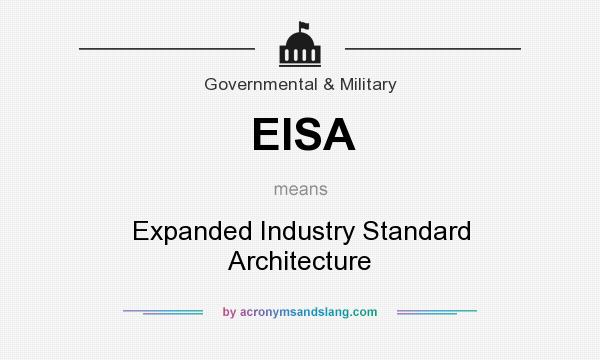 What does EISA mean? It stands for Expanded Industry Standard Architecture