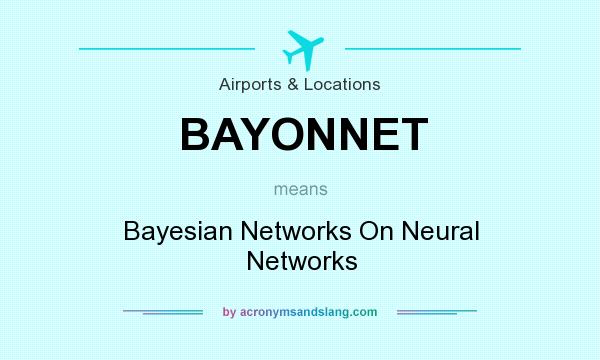What does BAYONNET mean? It stands for Bayesian Networks On Neural Networks