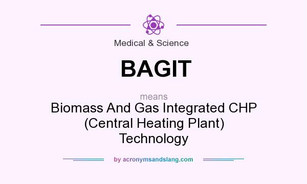 What does BAGIT mean? It stands for Biomass And Gas Integrated CHP (Central Heating Plant) Technology