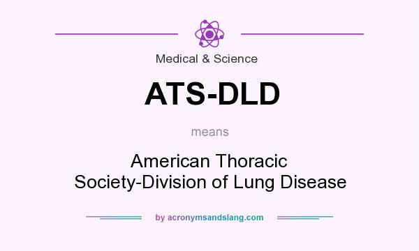 What does ATS-DLD mean? It stands for American Thoracic Society-Division of Lung Disease