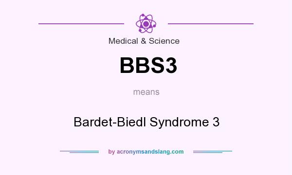 What does BBS3 mean? It stands for Bardet-Biedl Syndrome 3