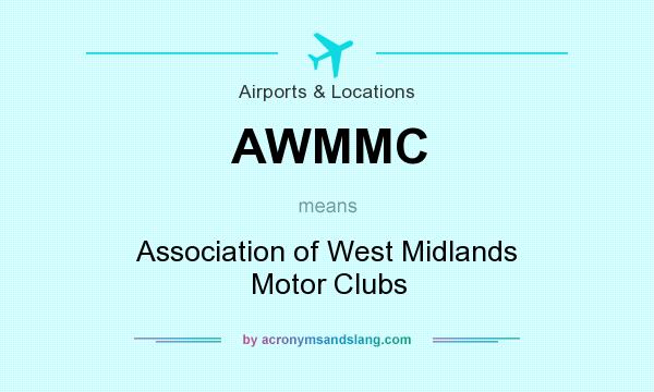 What does AWMMC mean? It stands for Association of West Midlands Motor Clubs