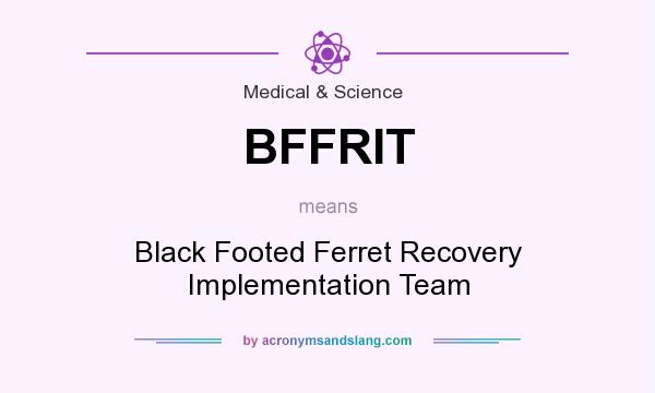 What does BFFRIT mean? It stands for Black Footed Ferret Recovery Implementation Team